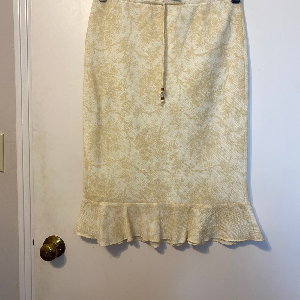 Express drawstring skirt, size small